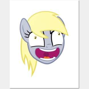 Insane Raging Derpy Hooves Posters and Art